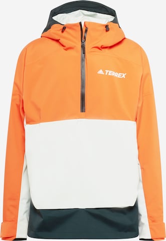 ADIDAS TERREX Outdoorjas in Groen: voorkant