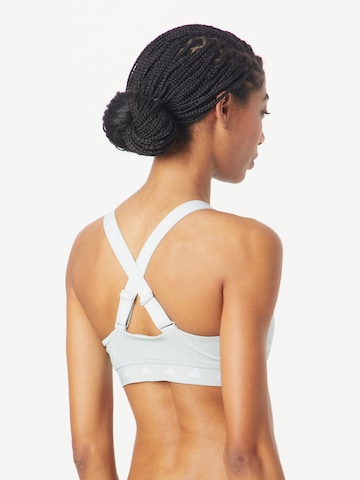 ADIDAS PERFORMANCE - Bustier Sujetador deportivo 'PowerImpact Luxe' en blanco