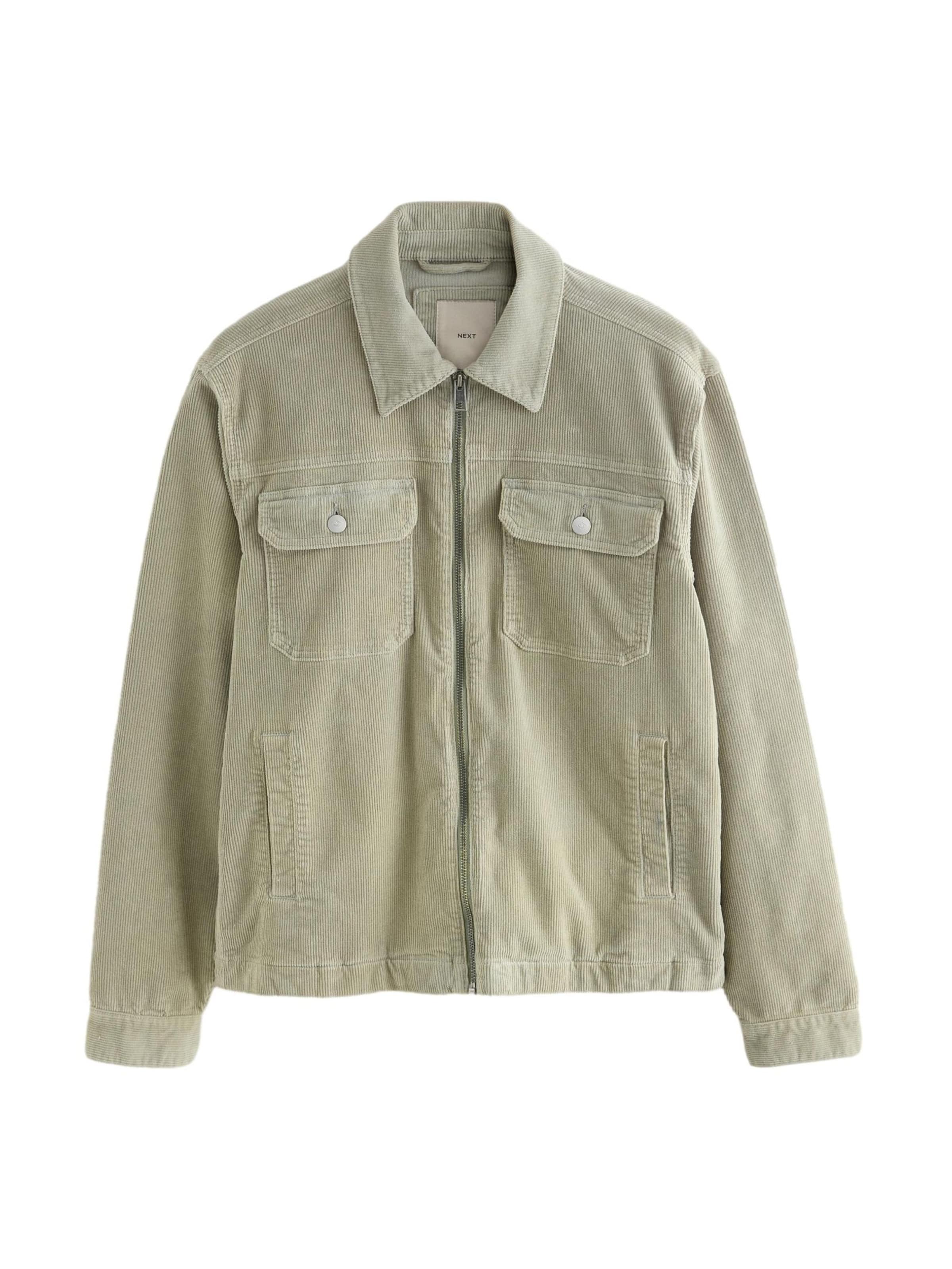 Next Jacke in Grün: Vorderseite