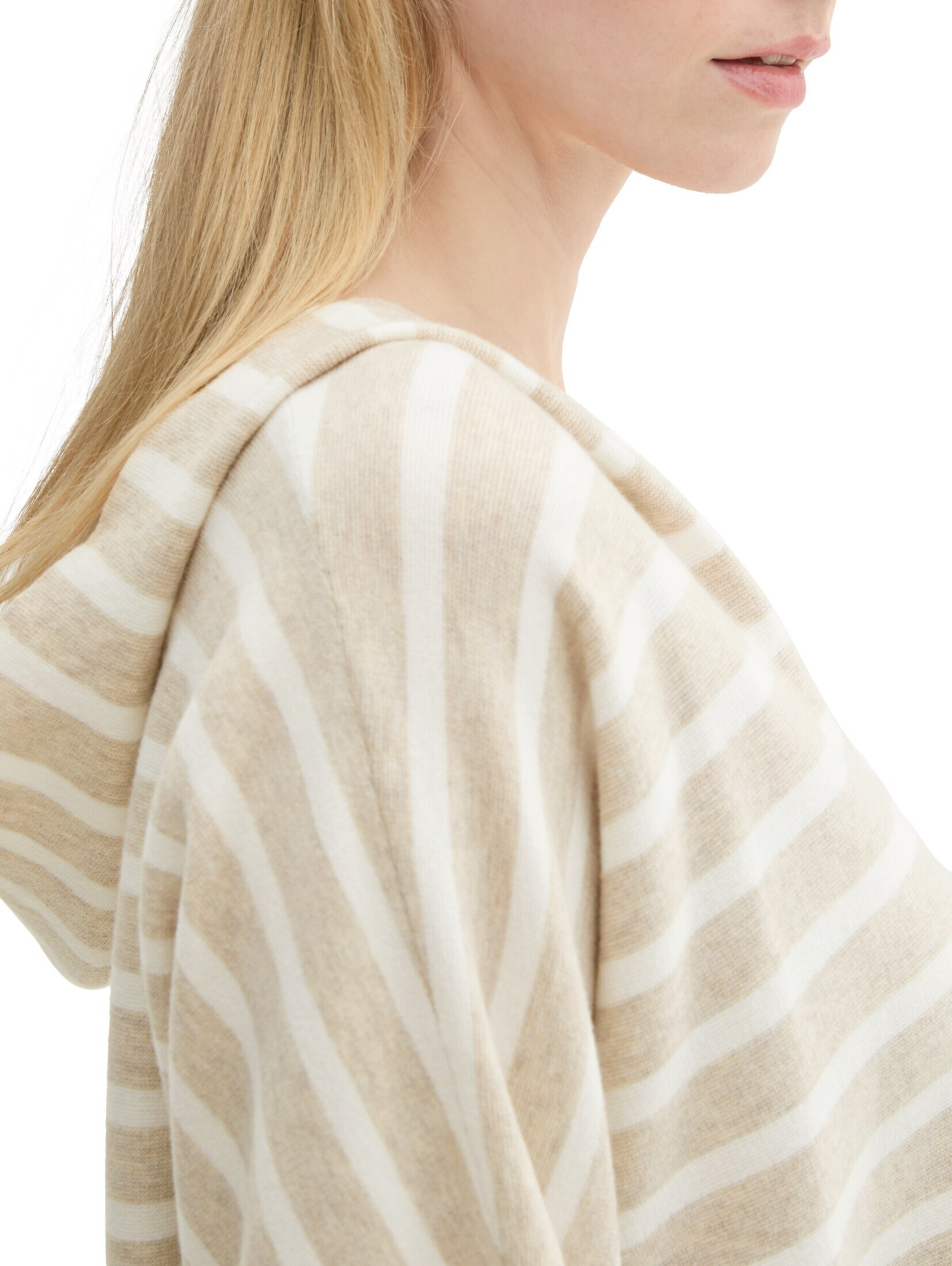 TOM TAILOR Trui in Beige