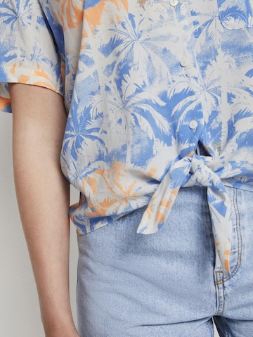 TOM TAILOR DENIM Halenka – modrá