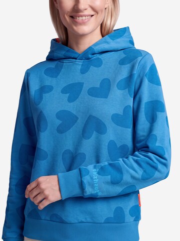 salzhaut Sweatshirt 'Dacklattn' in Blauw