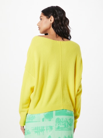 AMERICAN VINTAGE - Pullover 'DAMSVILLE' em amarelo