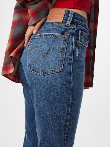 LEVI'S ® Regular Jeans '501® Crop' in Blau