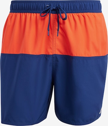 ADIDAS PERFORMANCE Athletic Swim Trunks 'CLX' in Blue: front