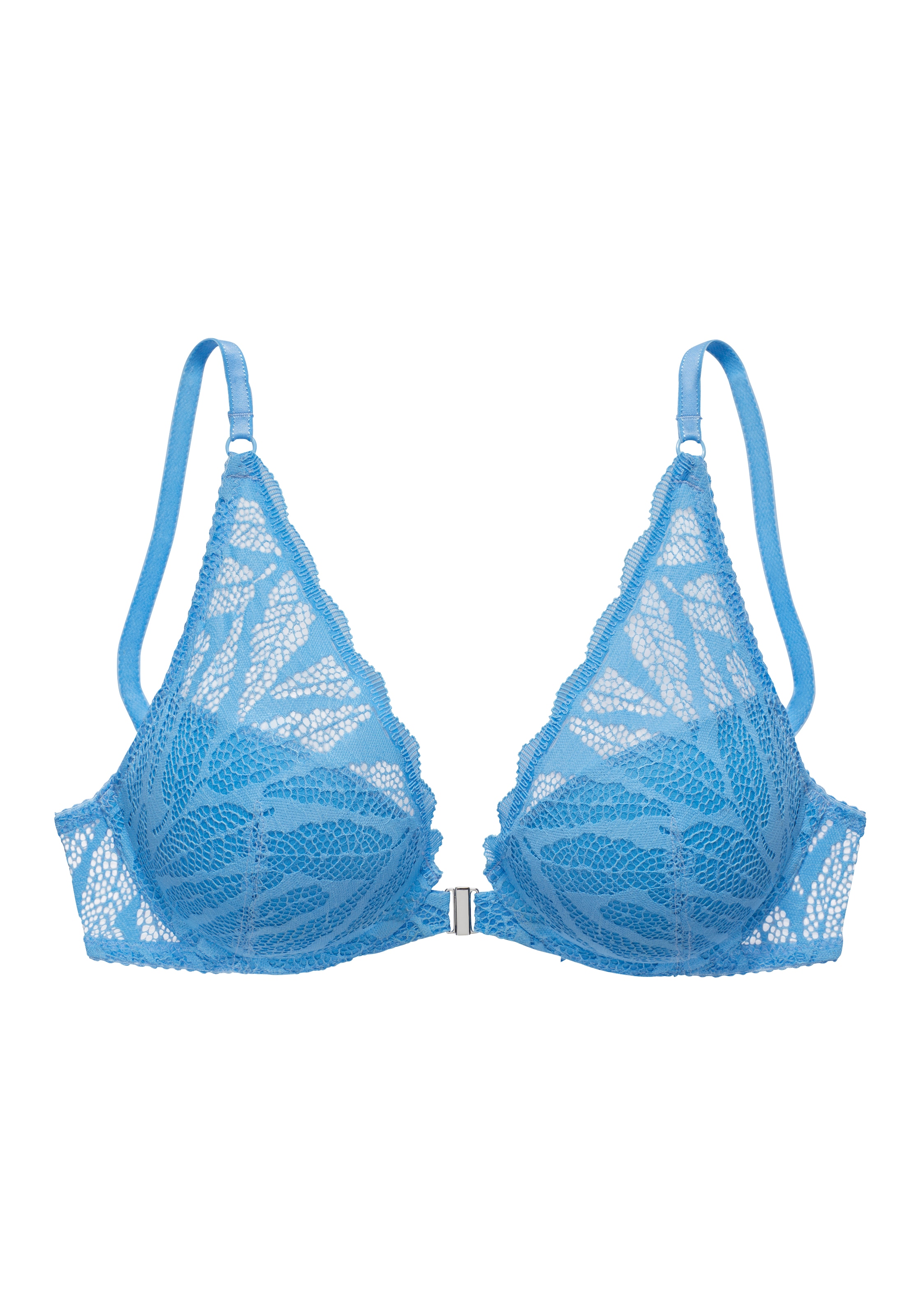 VIVANCE Push-up Bra in Blue: front