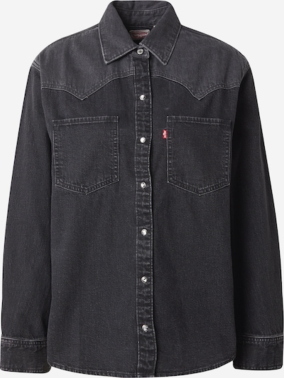 Palaidinė 'Teodora Western Shirt' iš LEVI'S ®, spalva – ryškiai raudona / juodo džinso spalva / balta, Prekių apžvalga