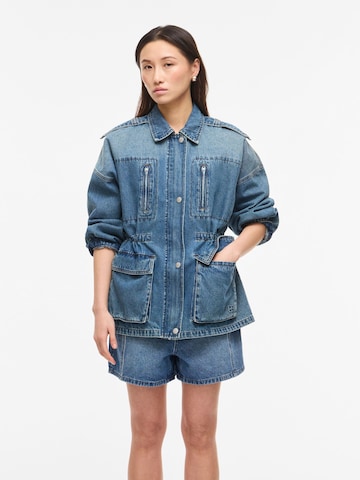 ROUGE EDIT - Chaqueta de entretiempo 'Ramonas' en azul: frente