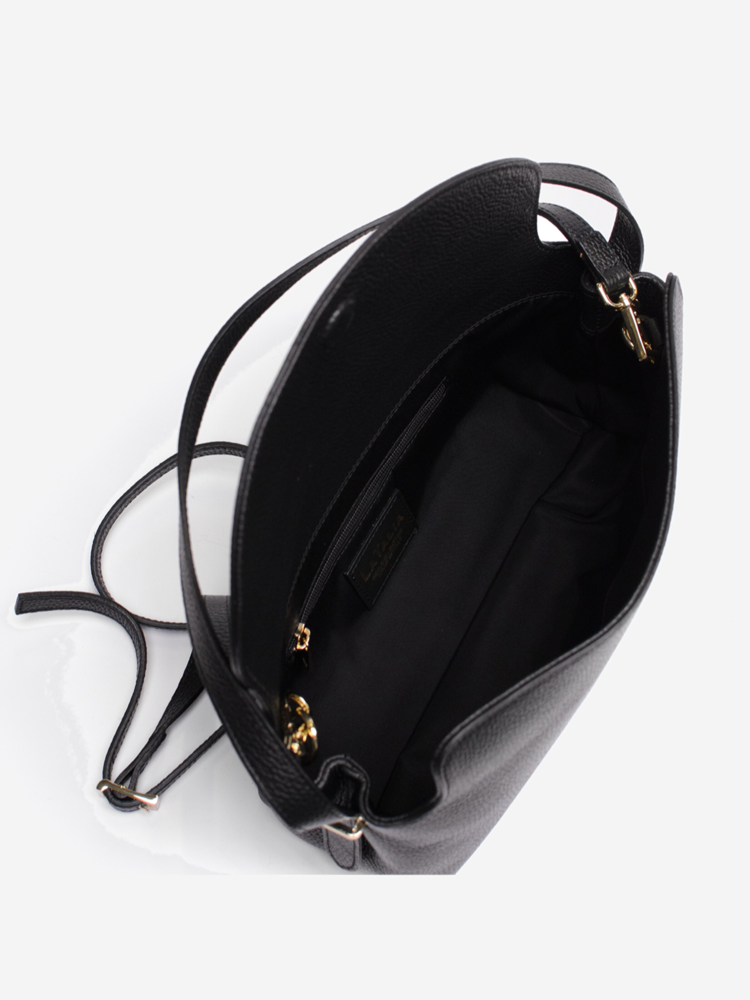 Borsa a mano 'Torino Mini' di Latalia in nero
