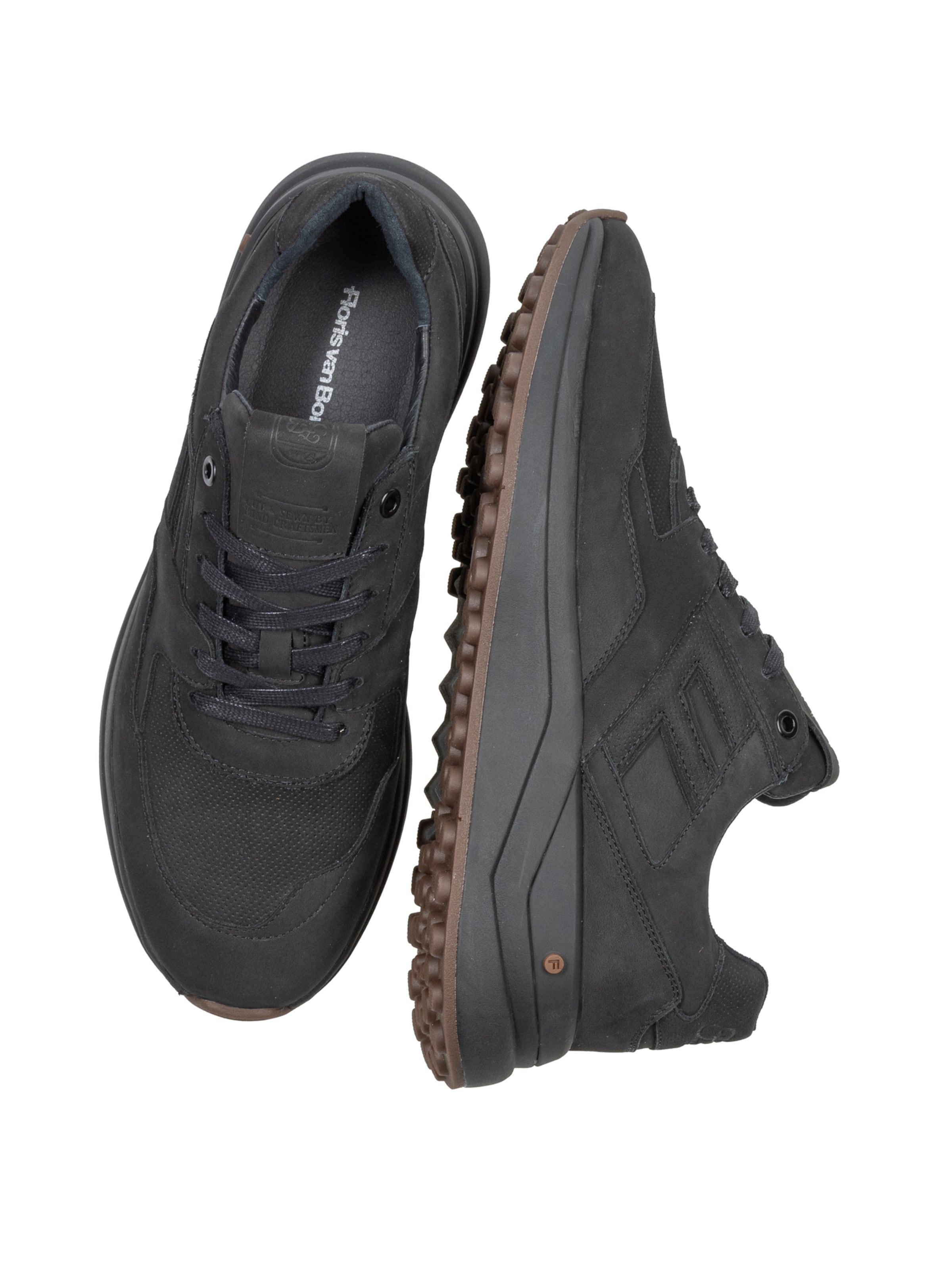Sneaker bassa 'De Trikker 02' di Floris van Bommel in nero