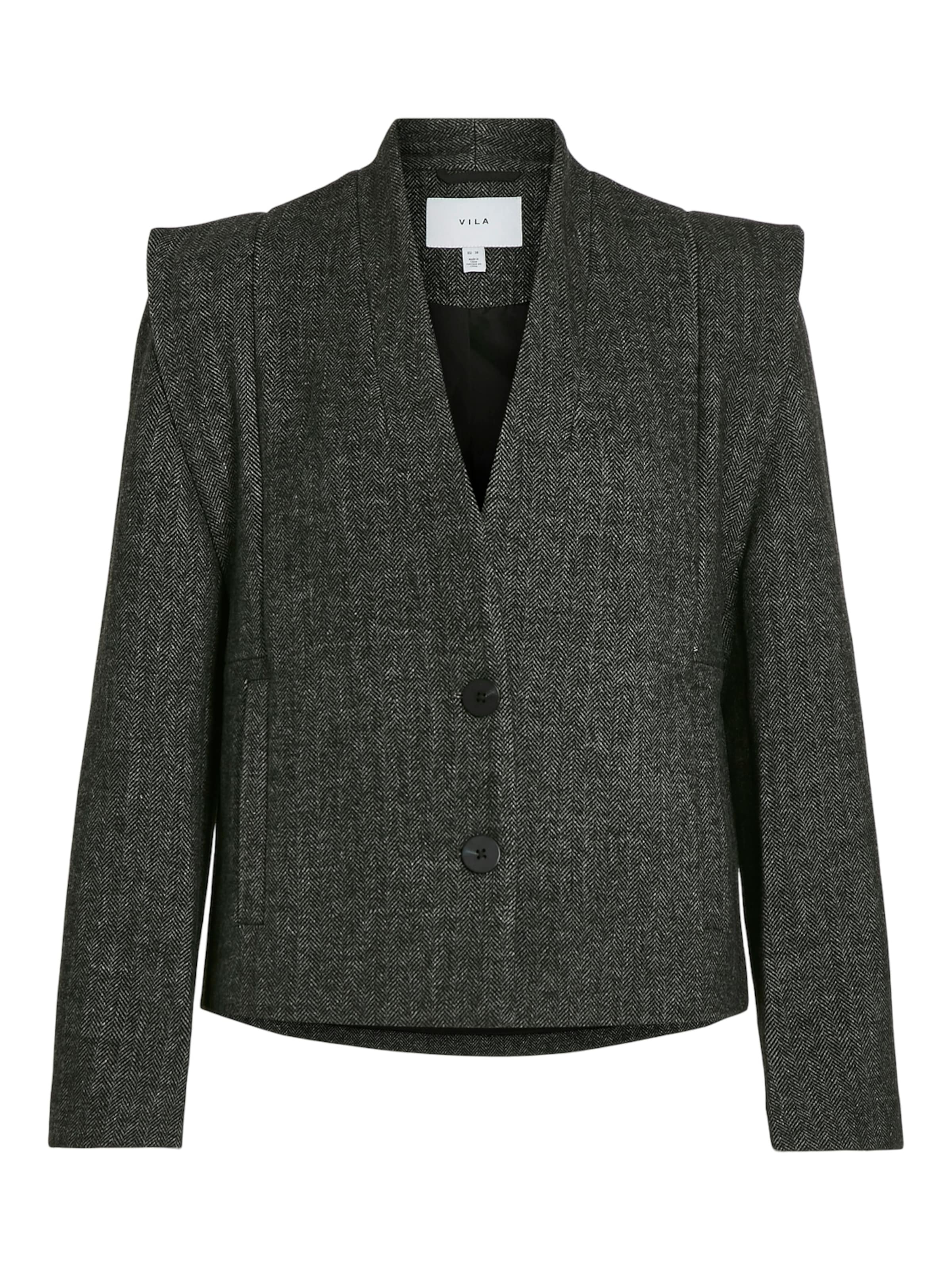 VILA - Blazer 'VIMARSIL' em cinzento: frente
