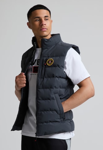 Gilet 'Oshawa 2.0' Zavetti Canada en gris : devant