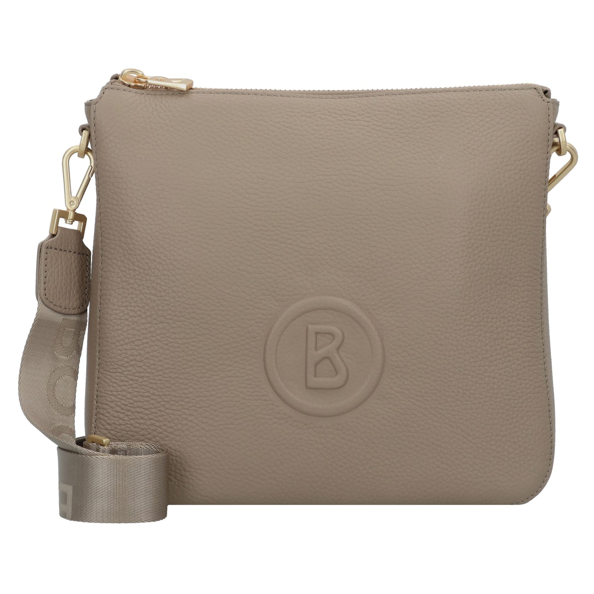 BOGNER Schoudertas 'Bozen' in Bruin: voorkant