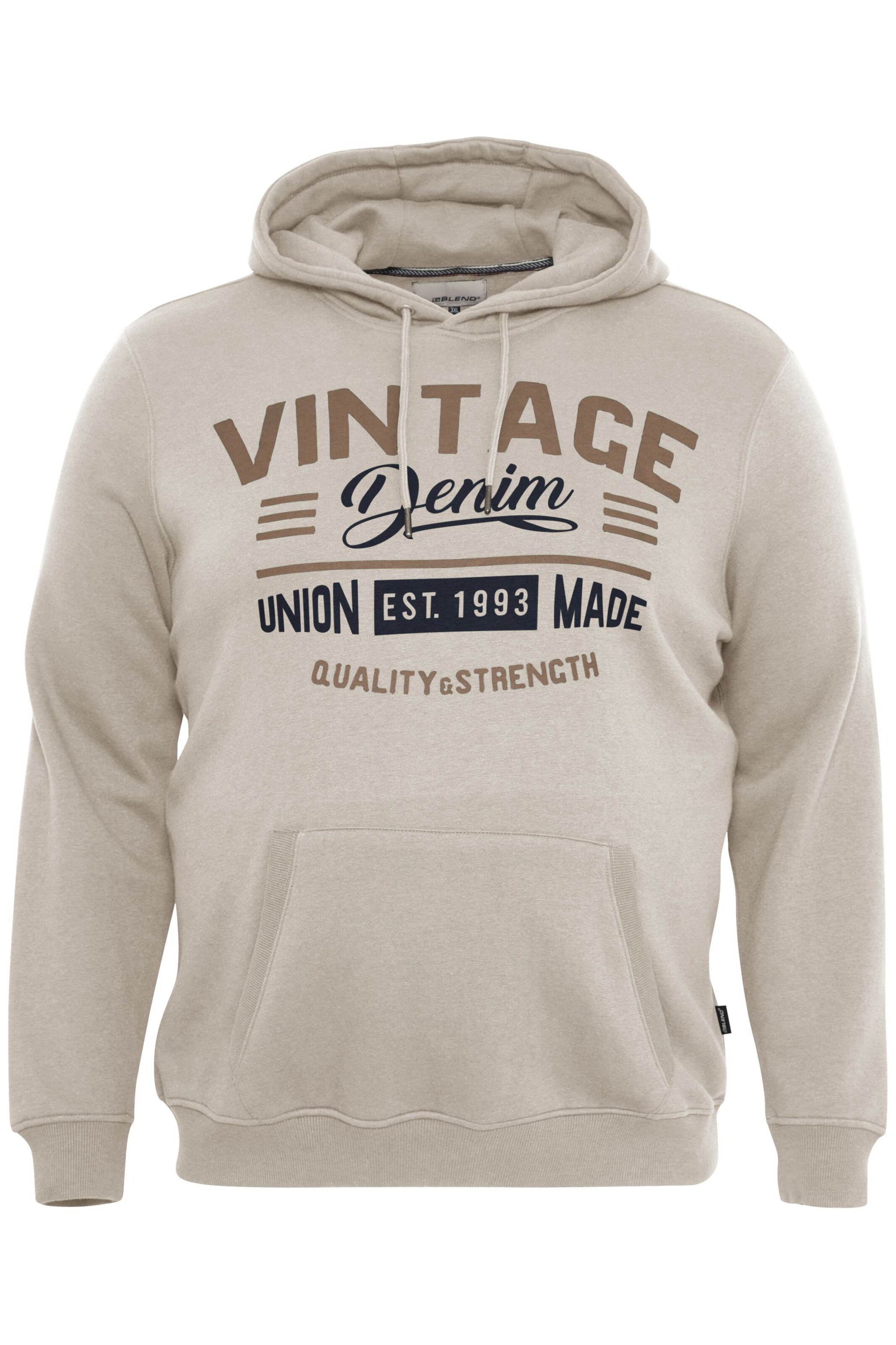 BLEND Sweatshirt in Beige: front