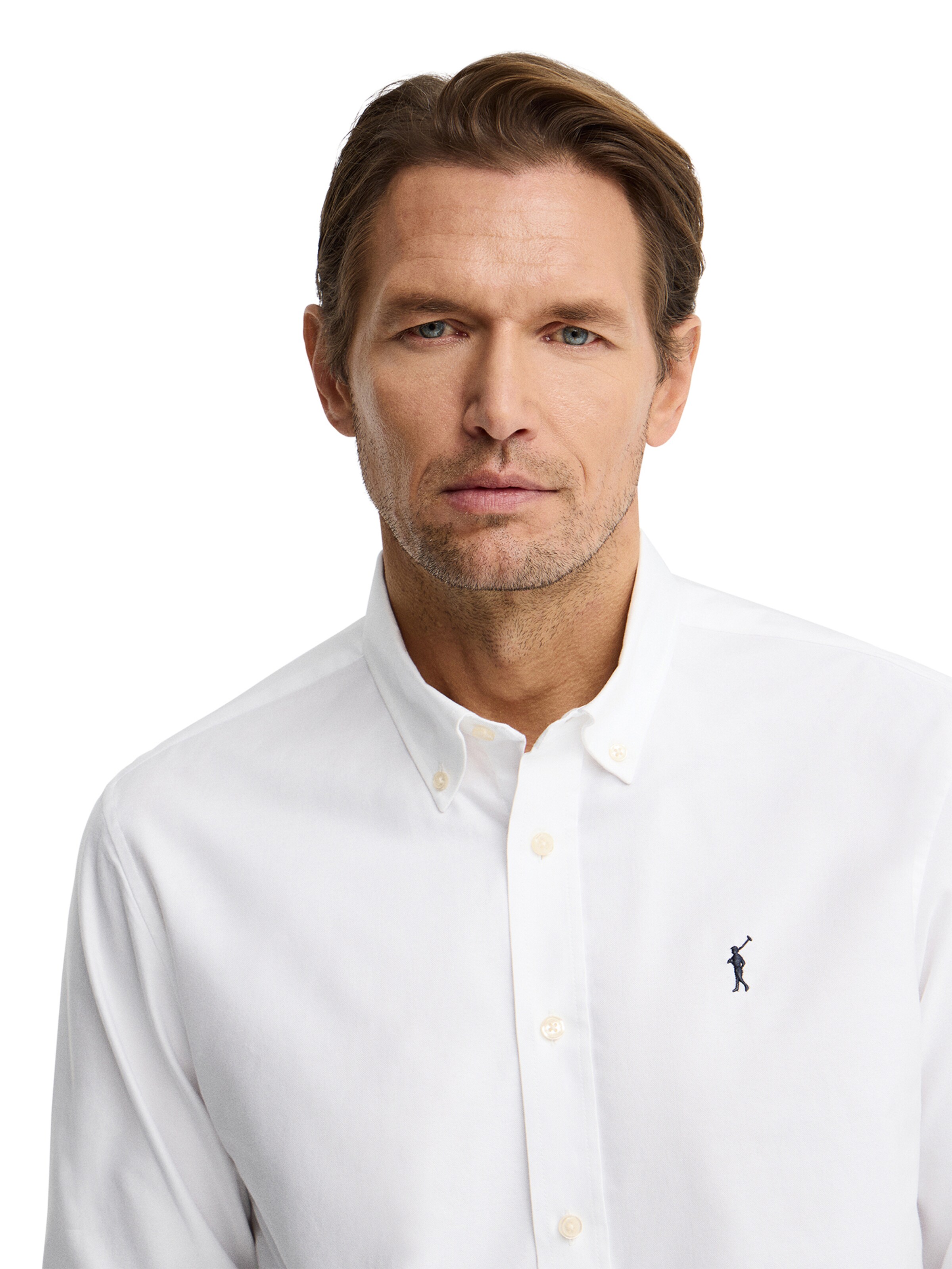 Polo Club Regular fit Button Up Shirt in White