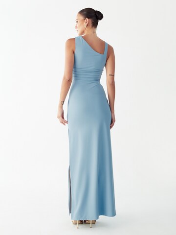 BWLDR Вечерна рокля 'CELINA' в синьо: отзад