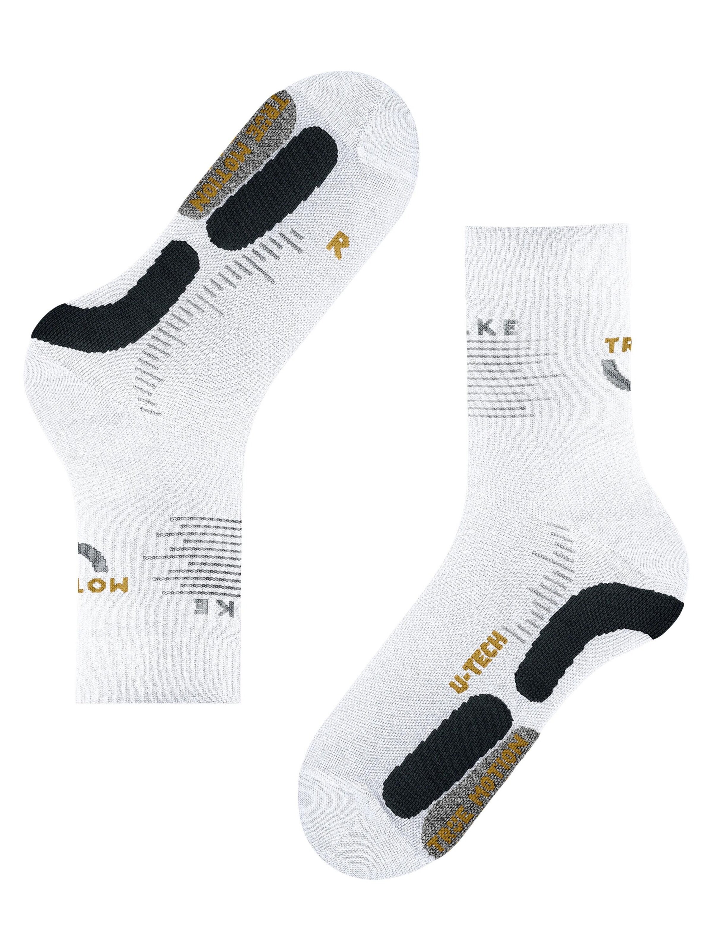 FALKE Athletic Socks 'RU True Motion' in White