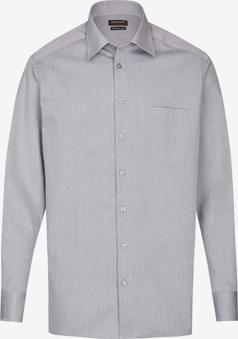 Coupe regular Chemise business JUPITER en gris : devant