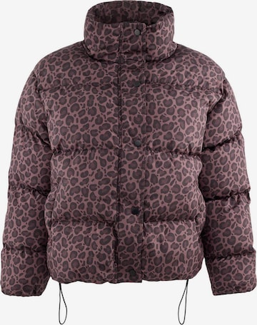 purpurinė Trendyol Žieminė striukė: priekis