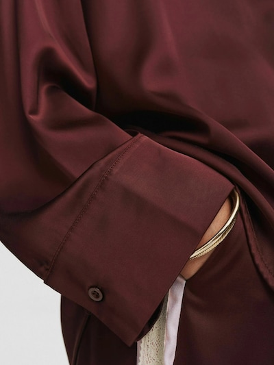 NÜMPH Blouse 'NUSANTINA' in Wine red, Item view