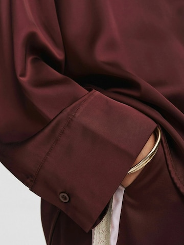 NÜMPH Bluse 'NUSANTINA' i rød