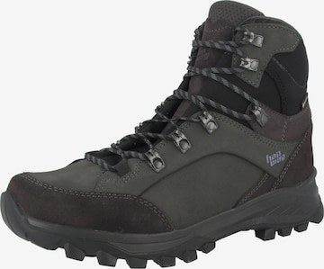 HANWAG Lace-Up Boots 'Banks GTX' in Green: front