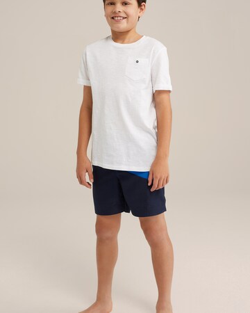 WE Fashion Badshorts i blå