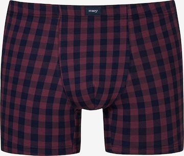 Boxers ' Serie Lumber Grid ' Mey en bleu : devant