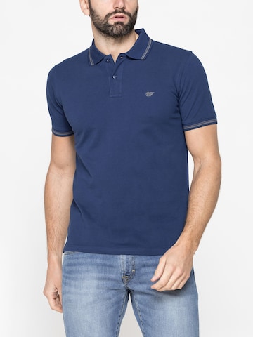 Carrera Jeans Regular Fit Hemd 'Piquet'‌‌‌‌‌‌‌‌‌‌ in Blau
