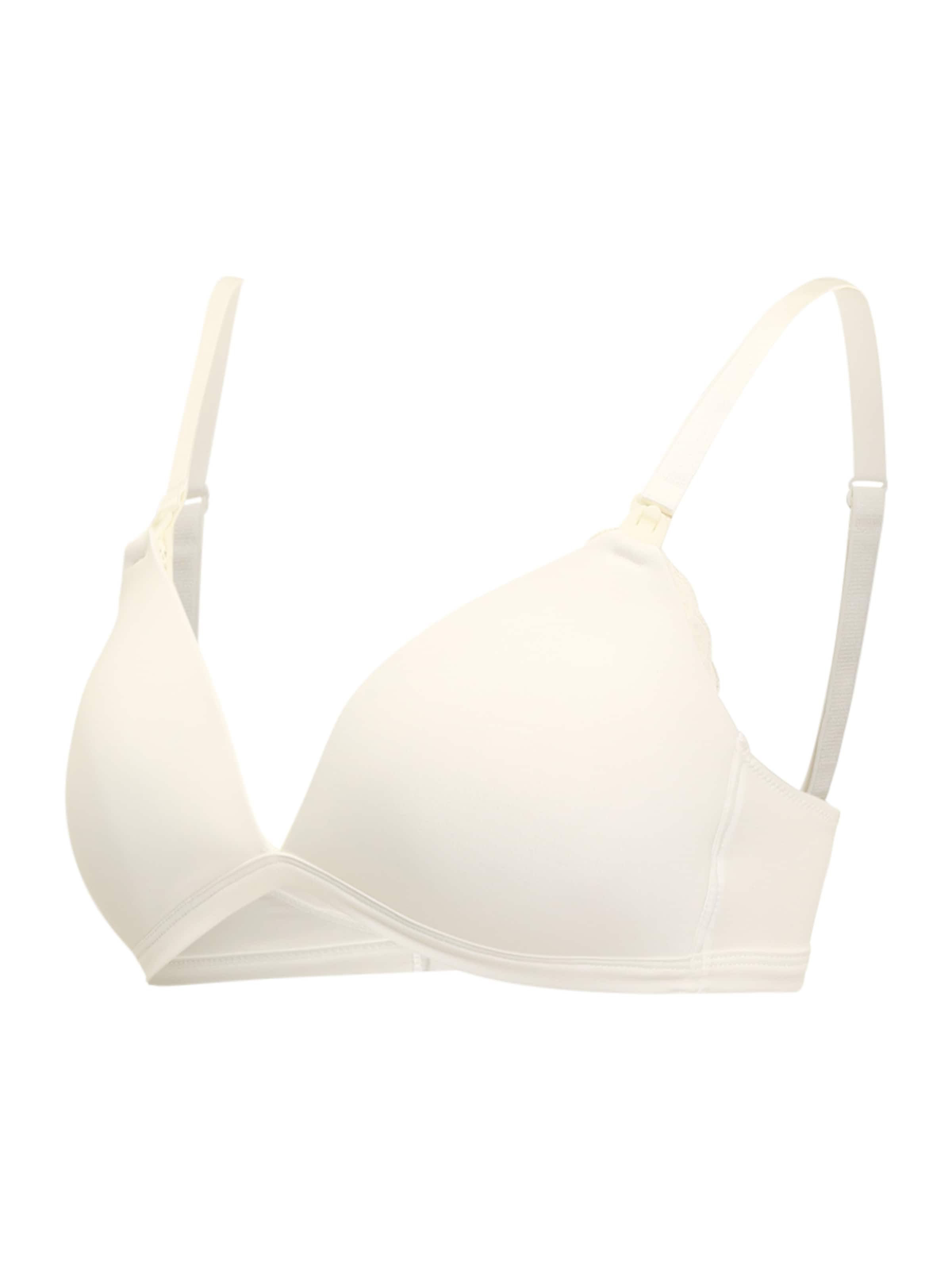 MAMALICIOUS Rintaliivi värissä villanvalkoinen, Tuotenäkymä