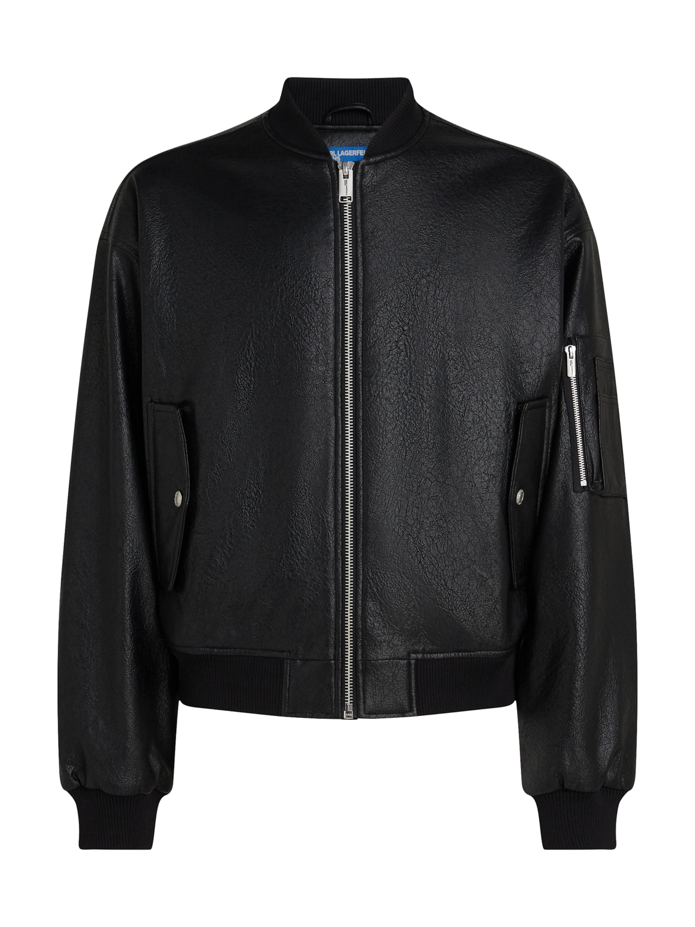 Veste mi-saison KARL LAGERFELD JEANS en noir : devant