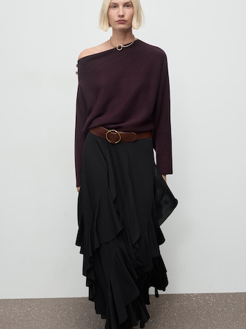 Pulover 'Twister' de la MANGO pe roșu