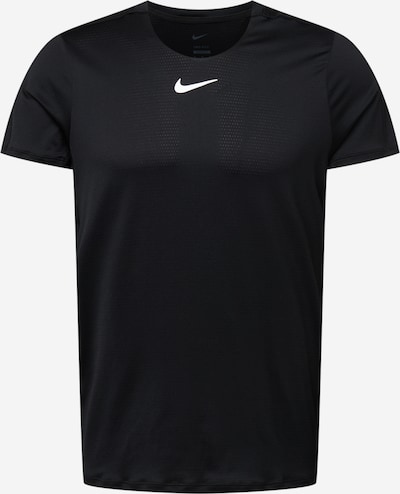 Tricou funcțional NIKE pe negru / alb, Vizualizare produs