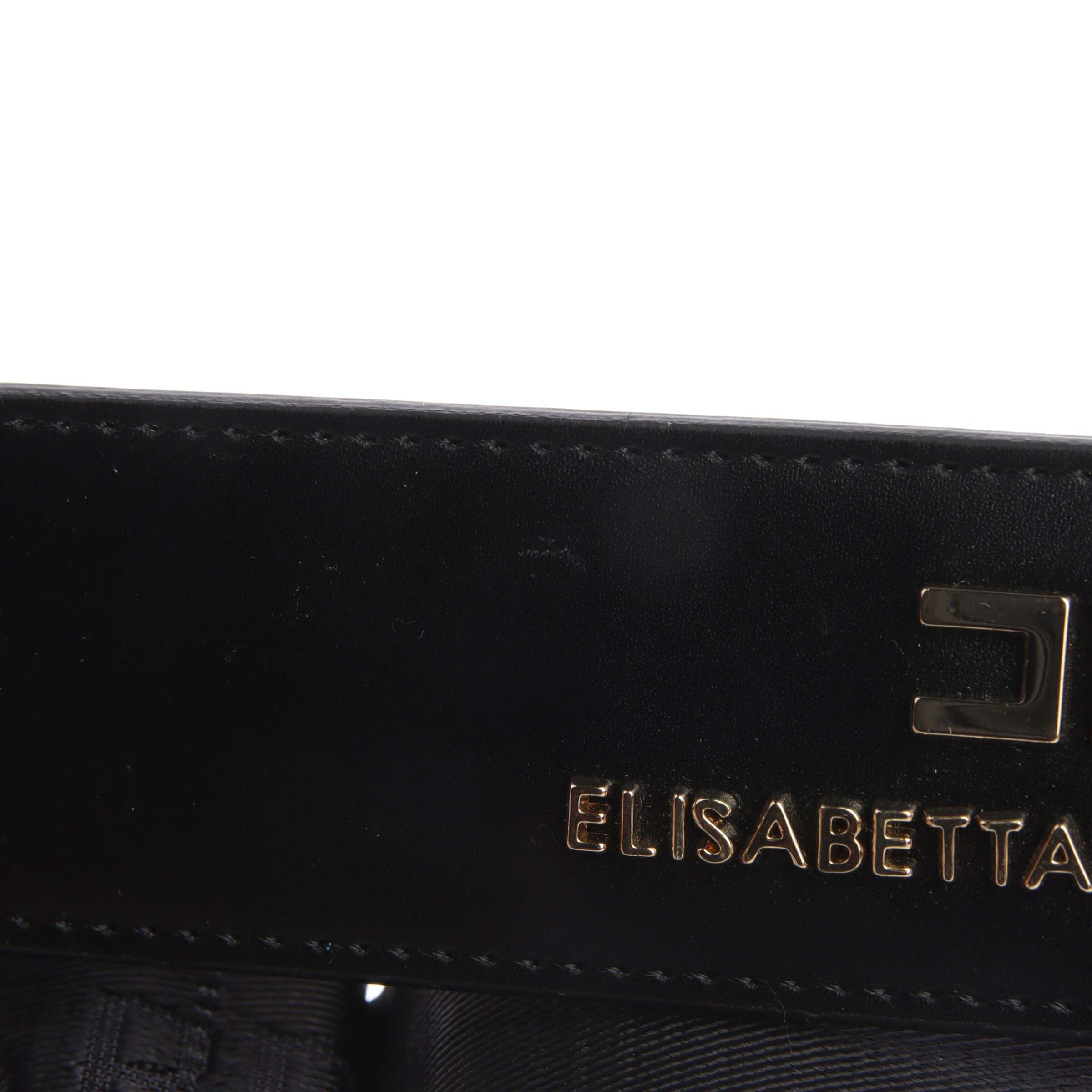 Elisabetta Franchi Gürtel S in Schwarz