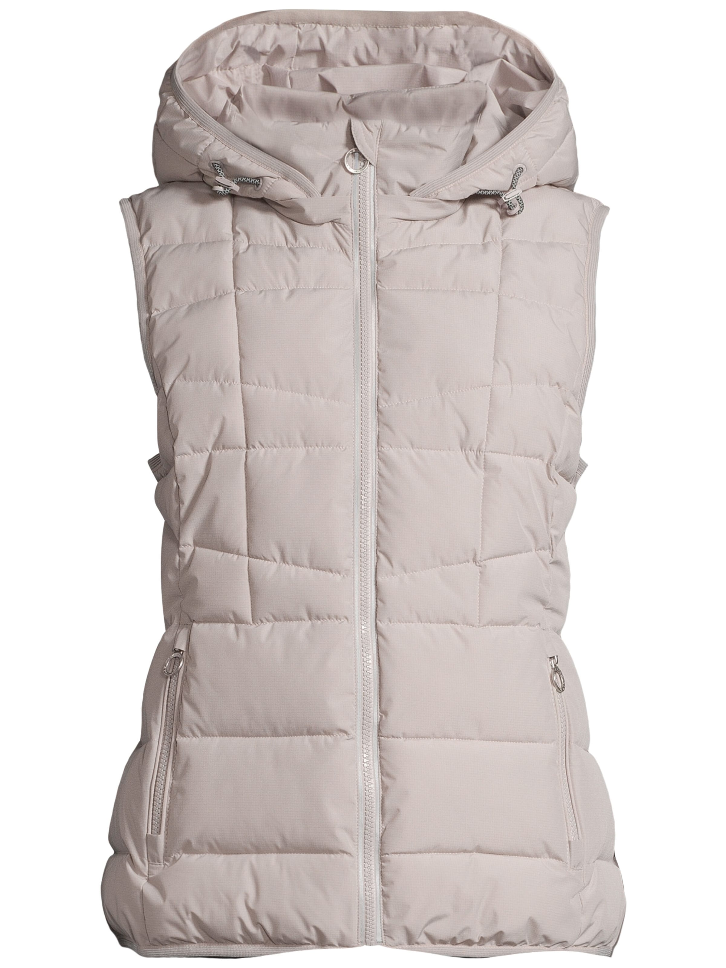 New View Weste in Beige: Vorderseite