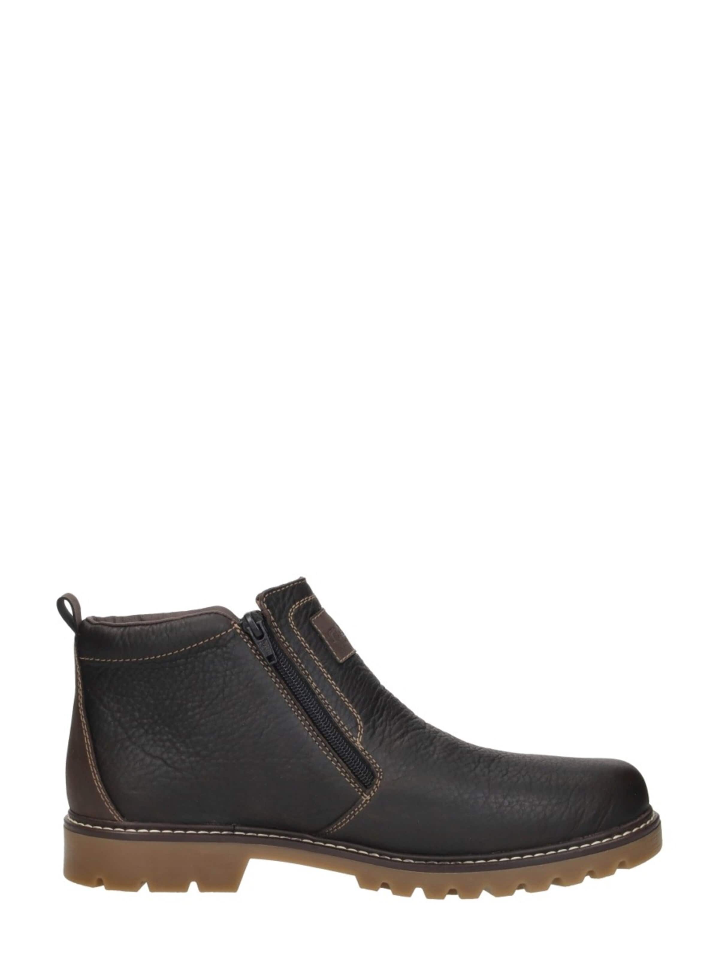 Bottes 'Enkellaarzen' Rieker en marron