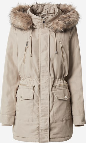 Wallis - Parka de inverno em bege: frente