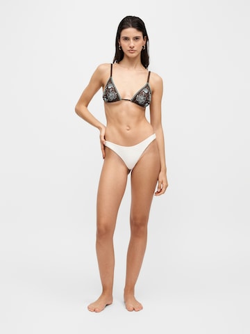 HOLLISTER Τρίγωνο Τοπ μπικίνι σε καφέ