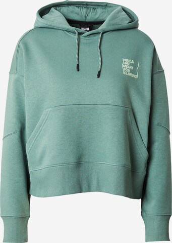 THE NORTH FACESportska sweater majica 'OUTDOOR' - zelena boja: prednji dio