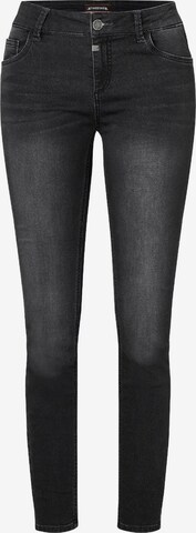 TIMEZONE Skinny Jeans 'Aleena' in Zwart: voorkant