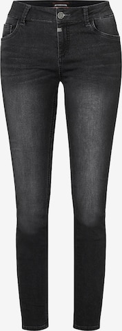 TIMEZONE Skinny Jeans 'Aleena' in Zwart: voorkant