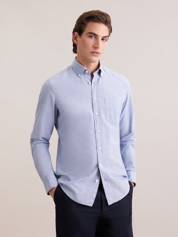 SEIDENSTICKER Regular fit Business shirt in Blue