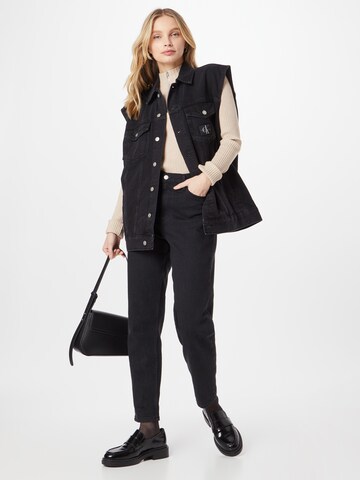 Calvin Klein Jeans Weste in Schwarz