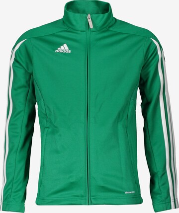 ADIDAS PERFORMANCE Athletic Jacket in Green: front