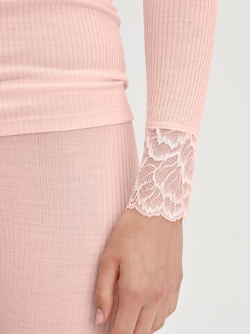 CALIDA Onderhemd 'Silky Wool Joy' in Roze