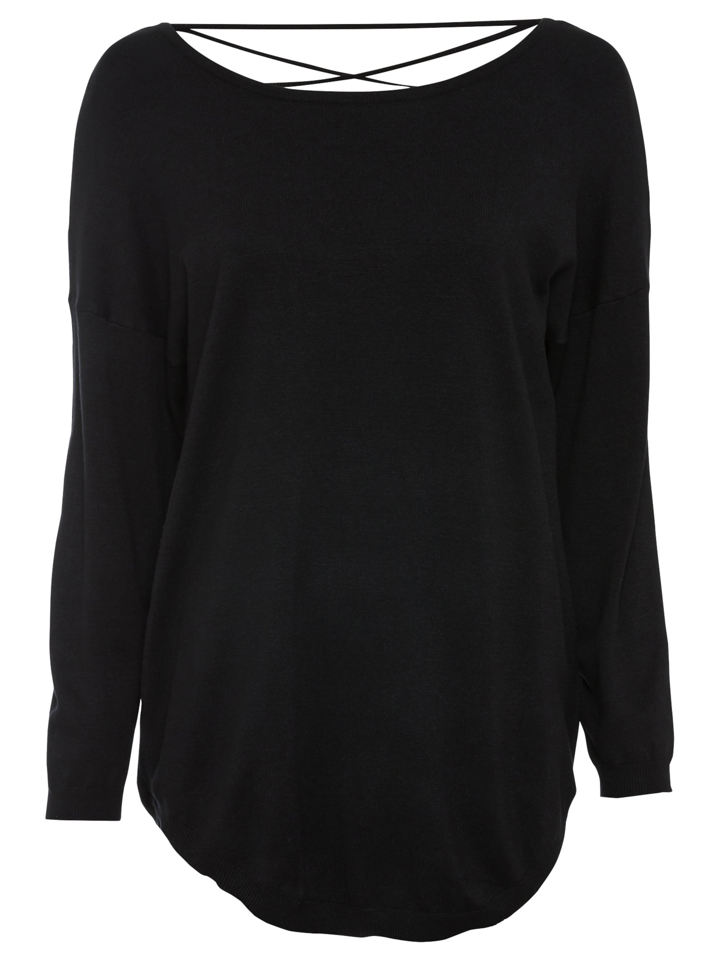 Pullover di bonprix in nero: frontale