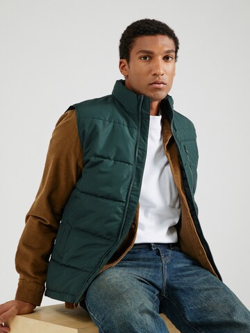 Only & Sons Bodywarmer 'ONLJake' in Groen: voorkant