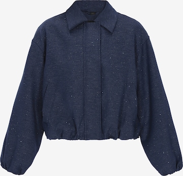 DreiMaster Klassik Between-season jacket in Blue: front