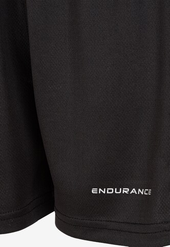 ENDURANCE Regular Workout Pants 'Carnew' in Black