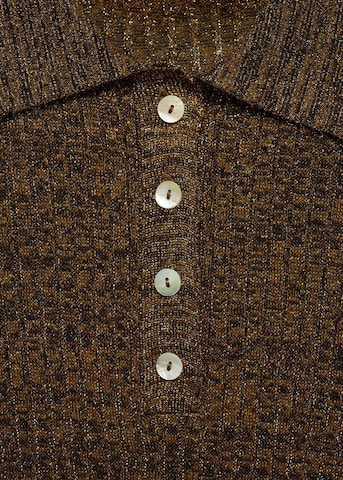MANGO Sweater 'Vibrac' in Brown